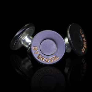 Botão Metal Misto Flexível B90 Ouro Velho