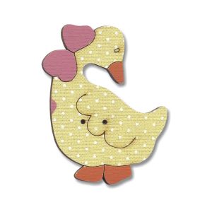 Botton Madeira Patchwork Patinha