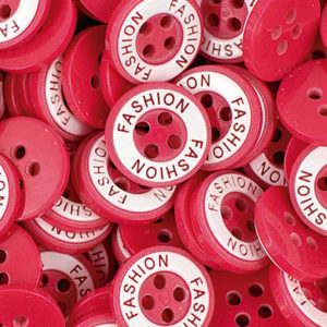botão poliéster brilhante 300617