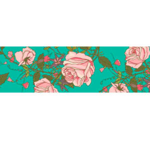 Fita Gorgurão Estampado Flores 3005