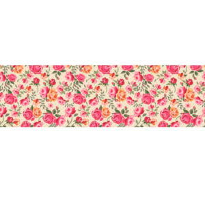 Fita Gorgurão Estampado Floral 3113