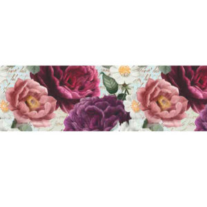 Fita Gorgurão Estampado Rosas 3121