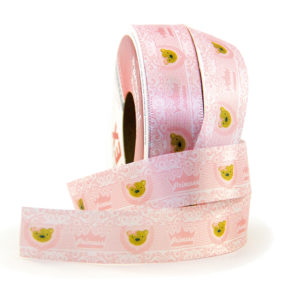Fita Cetim Estampada Ursinho 4600
