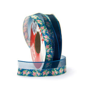 Fita Cetim Voal Floral 5000