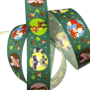 Fita Gorgurão Estampada Animais EGP005TR 004