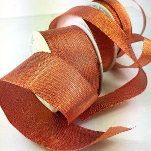 Fita Aramada cor cobre tipo metalizada