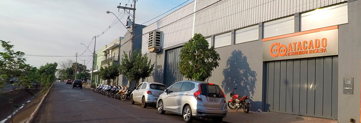 Fachada empresa CB Atacado