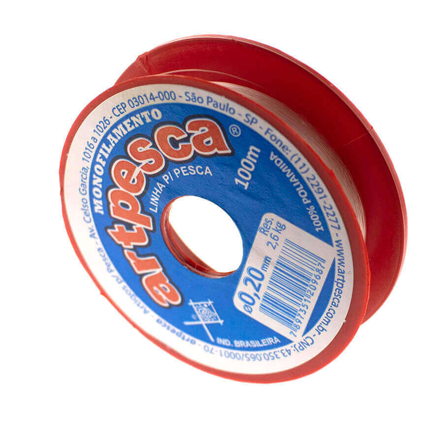 LInha nylon para pesca 0,20mm LInha nylon para pesca 0,20mm