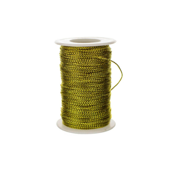 Cordão Metalizado Dourado 1008