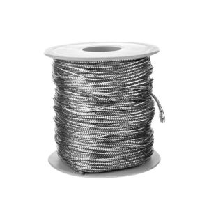 Cordão Metalizado Prateado 1009