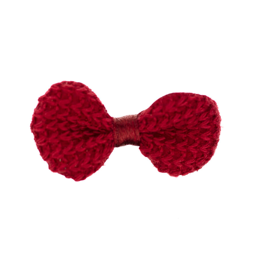 Aplique Mini Laço Crochê Aplique Mini Laço Crochê