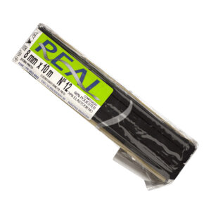 Elástico Chato Real Poliéster Preto n12