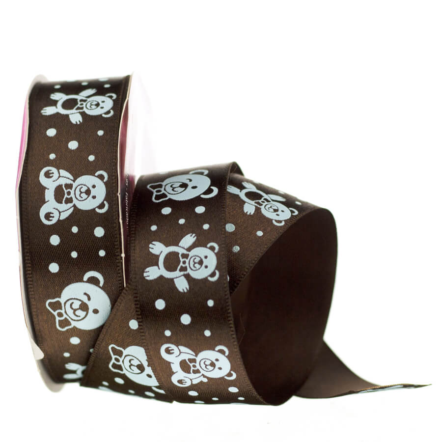 Fita Cetim Estampado ECF 005S 156 Fita Cetim Estampado ECF 005S 156