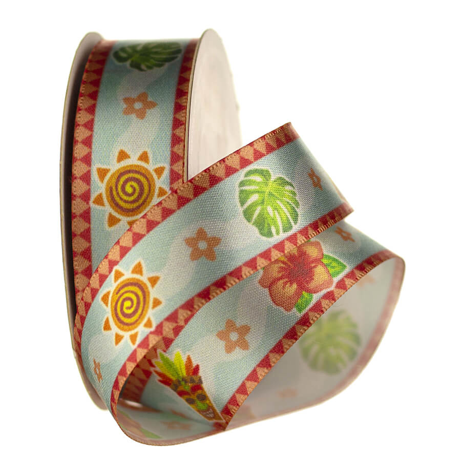 Fita Cetim Estampado ECF 005tr 039 Fita Cetim Estampado ECF 005tr 039