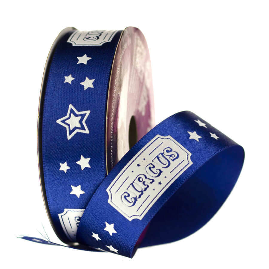 Fita Cetim Estampado ECF 005S 161 Fita Cetim Estampado ECF 005S 161