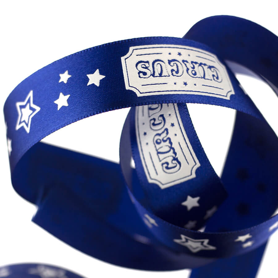 Fita Cetim Estampado ECF 005S 161 Fita Cetim Estampado ECF 005S 161