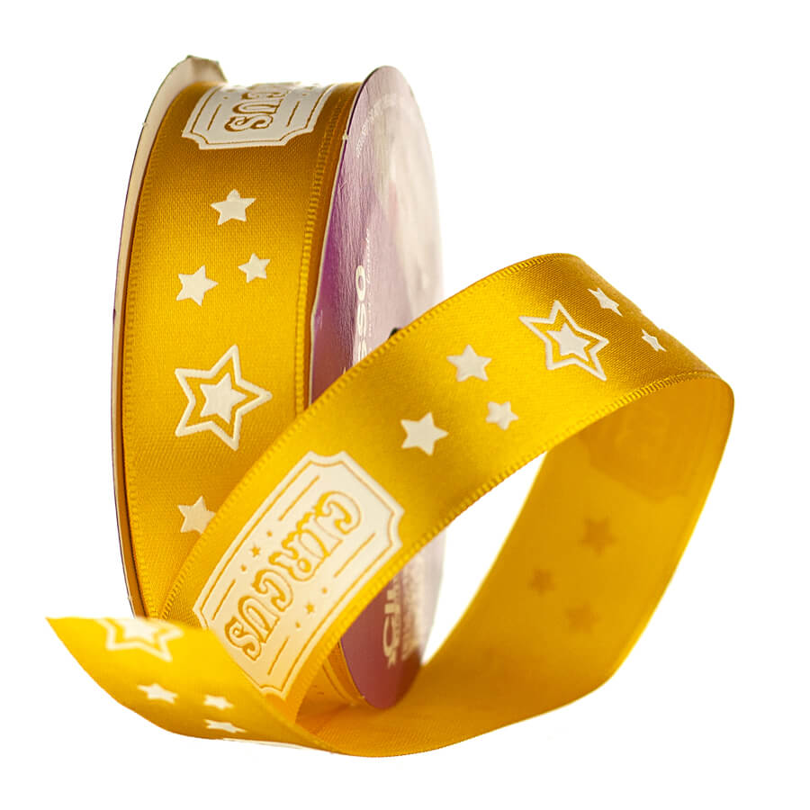 Fita Cetim Estampado ECF 005S 162 Fita Cetim Estampado ECF 005S 162