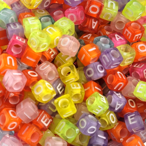 Conjunto Letras e Vogais Colorido Mod. 04
