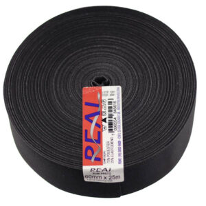Elástico Chato Real Rubi Reforçado - 60 MM Preto