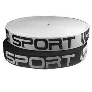 Elástico Personalizado SPORT PJ1265 Branco ou Preto