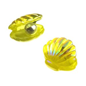 Aplique Concha Pérola Amarela  300