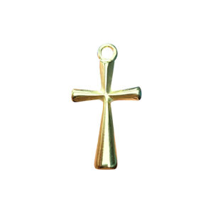 Pingente 35 Zamac Cruz Dourado