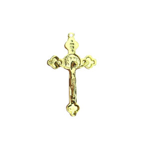 Pingente 46 Zamac Cruz Dourado