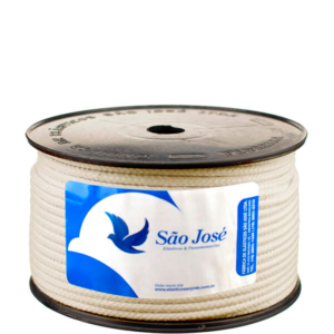 Cordão Trançado São José 4mm Cru 3041