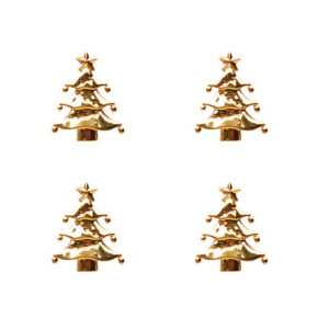 Botão Natal Arvore G25 Dourado