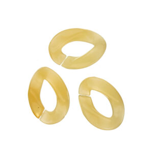 Elo Plástico 23mm Bege
