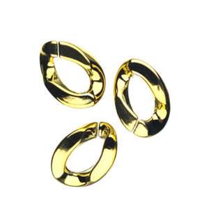 Elo Plástico 23mm Dourado