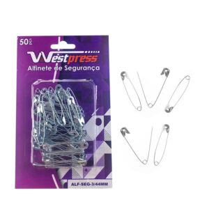 Alfinete de Segurança Westpress 44mm Prateado