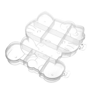 Estojo Organizador Hello Kitty Transparente