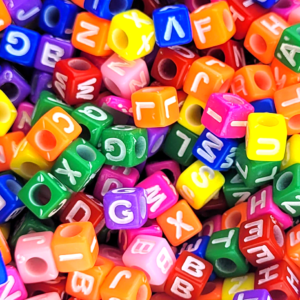 Entremeio Letras Dadinho Colorido Mod.142