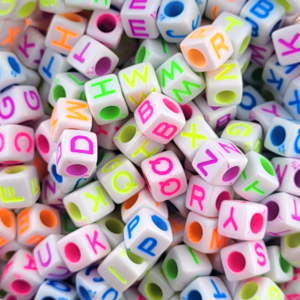 Entremeio Dadinho Letras Neon Mod.222