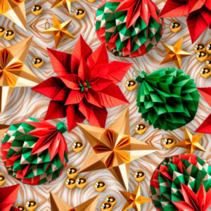 Tecido Tricoline Natal 87311