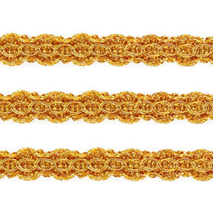 Galão 13 15mm Dourado