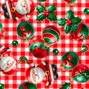 Tecido Tricoline Natal 87324