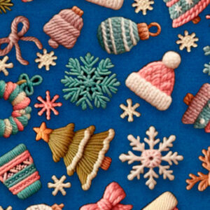 Tecido Tricoline Natal 87319