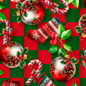 Tecido Tricoline Natal 87317