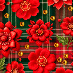 Tecido Tricoline Natal 87310